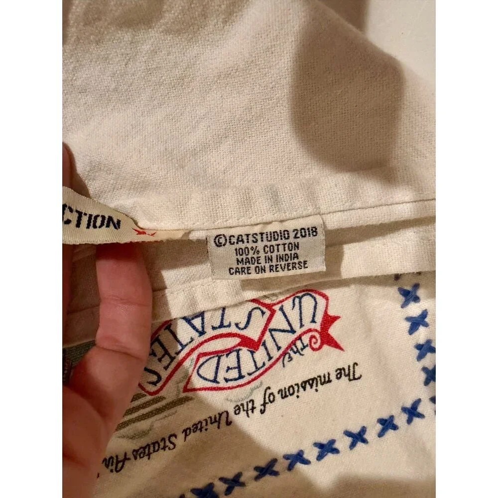 Vintage Catstudio‎ Military Collection US Air Force Kitchen Dish Towel Retro
